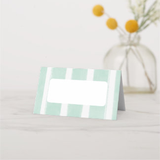 Carte De Placement Étiquette de nourriture pour Baby Shower "À la mer