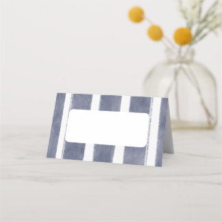 Carte De Placement Étiquette de nourriture pour Baby Shower "À la mer