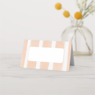 Carte De Placement Étiquette de nourriture pour Baby Shower "À la mer