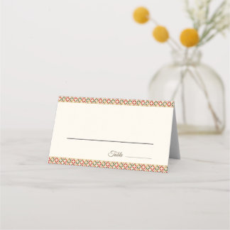 Carte De Placement Festive Japanese Blossom Place Card