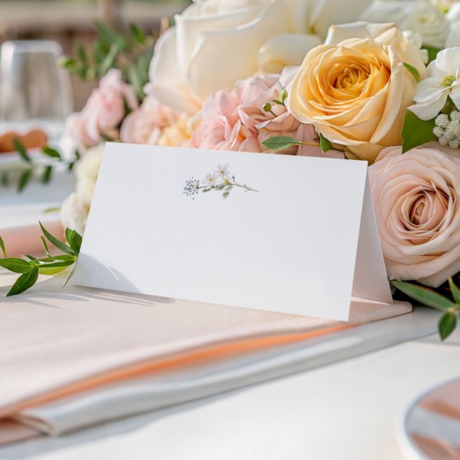 Carte De Placement Fleur sauvage (Créateur téléchargé)