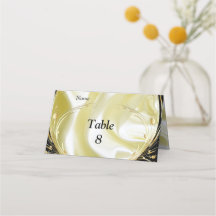 Fleurs Abstraites d'argent ou d'or sur - Silk & Ar