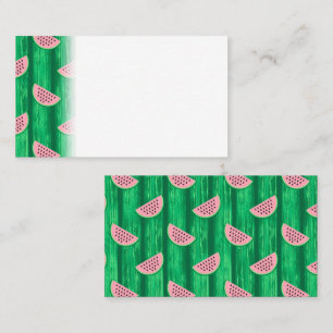 Carte De Placement Fruit de pastèque Tranches Tropical Juicy Été