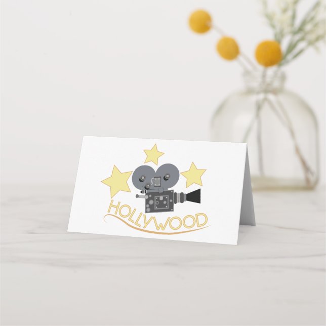Carte De Placement Hollywood (Devant)