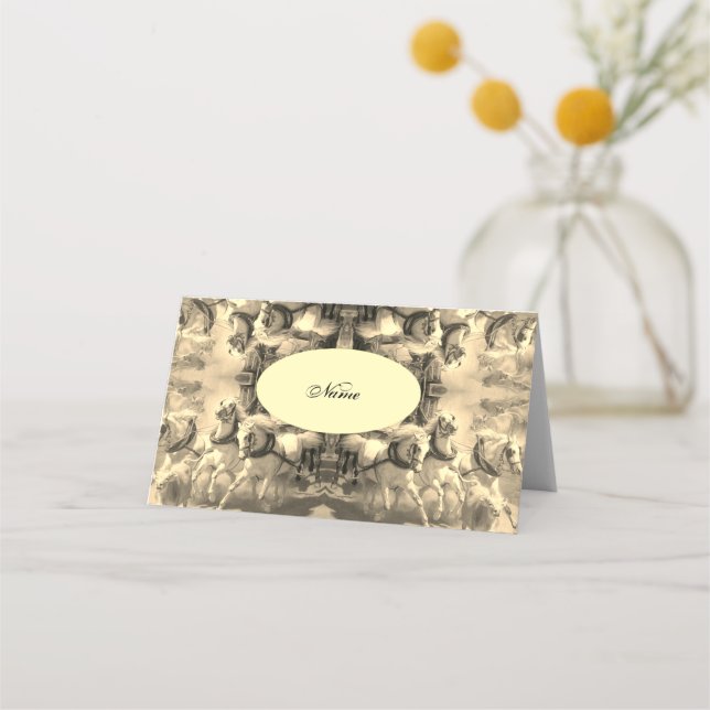 Carte De Placement Horses (Devant)