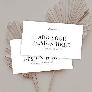 Carte De Placement Impression de billets d'affaires 3,5x2" Jeton de t