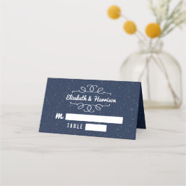 Carte De Placement La collection de Mariages de nuit étoilée