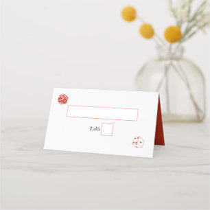 Carte De Placement Las Vegas Casino Destination Mariage Rouge