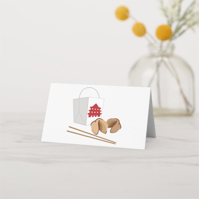 Carte De Placement Les Chinois sortent (Devant)