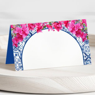 Carte De Placement Mama Mia Mediterrane Anniversaire Fête Nourriture