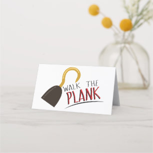 Carte De Placement Marchez L'Avion !