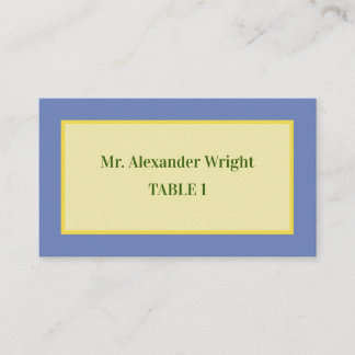 Carte De Placement Mariage Carrelage Sicilien & Citron