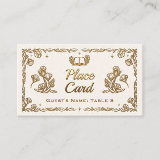 Carte de Placement Mariage Coquelicot de Californi
