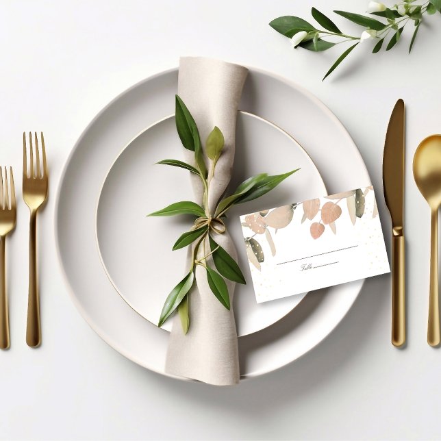 Carte De Placement Mariage de Parties scintillant classique Blush Euc (Créateur téléchargé)