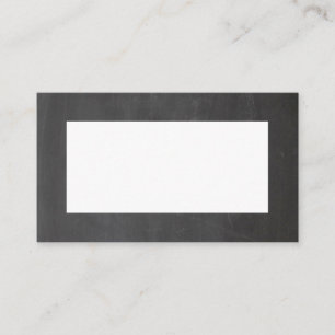 Carte De Placement Mariage gris tableau noir. Tableau simple moderne