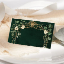 Mariage vintage Art Nouveau enchanté