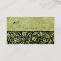 Mariage vintage, Feuilles de vigne de raisin victo