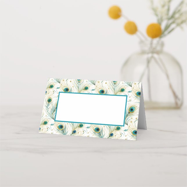 Carte De Placement Nom plié Placer Cartes-Pierres (Devant)