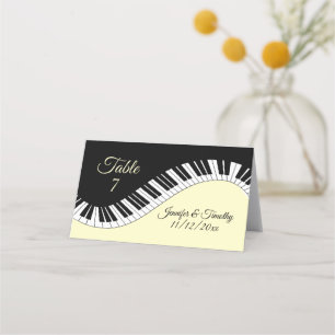 Carte De Placement Noms du clavier de piano Table de dates # Musique