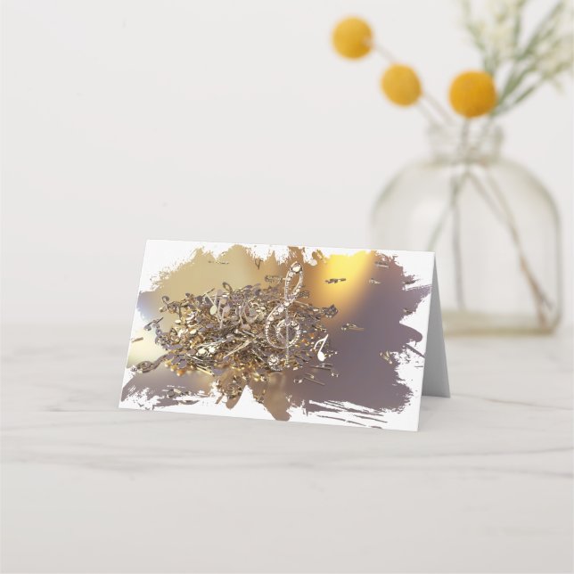 Carte De Placement Notes musicales treble clef and fa (Dos)