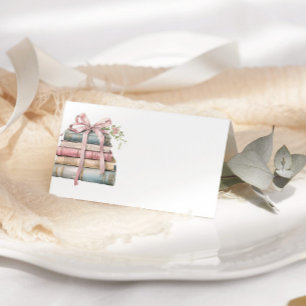 Carte De Placement Nouveau chapitre Baby shower de livres de livres r