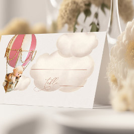 Carte De Placement On Peut Attendre ! Carte baby shower