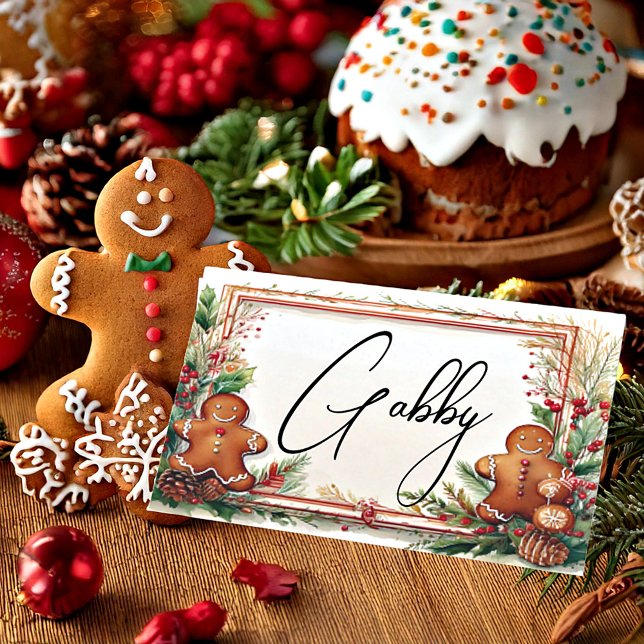 Carte De Placement Pain d'épices (Créateur téléchargé)