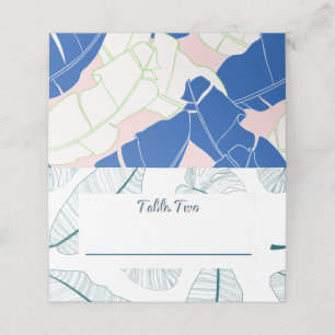 Carte De Placement Palm Springs Paradise Mariage Moderne