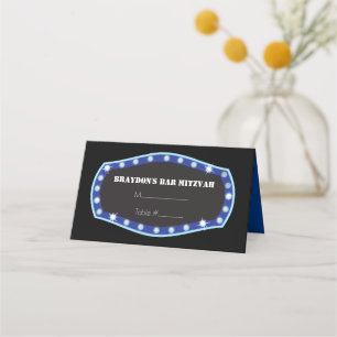 Carte De Placement Panneau de signalisation Hollywood Marque Siège Ca