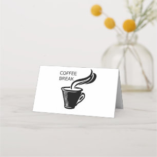 Carte De Placement Pause café