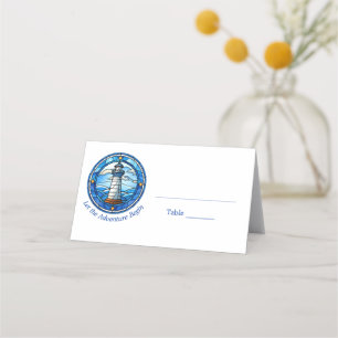 Carte De Placement Phare Nautique Océan Mariage de bord de mer