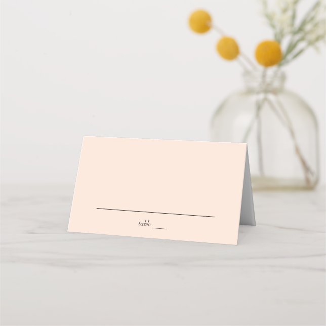 Carte De Placement Pink pastel (Devant)