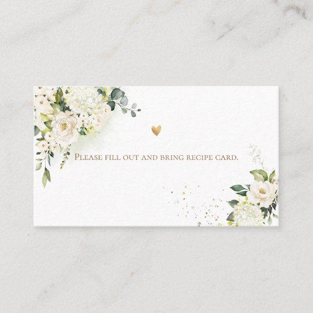 Carte De Placement PixDezines Rustique H2 Albâtre Roses Eucalyptus (Devant)