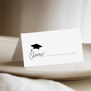 Carte De Placement Plafond de graduation minimaliste Remplir