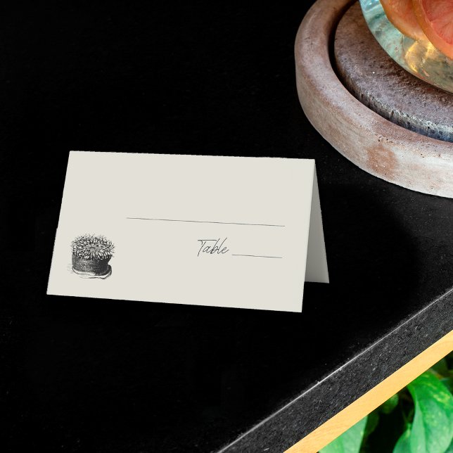 Carte De Placement Plage d'été de l'océan Côtier Destination Mariage (Créateur téléchargé)