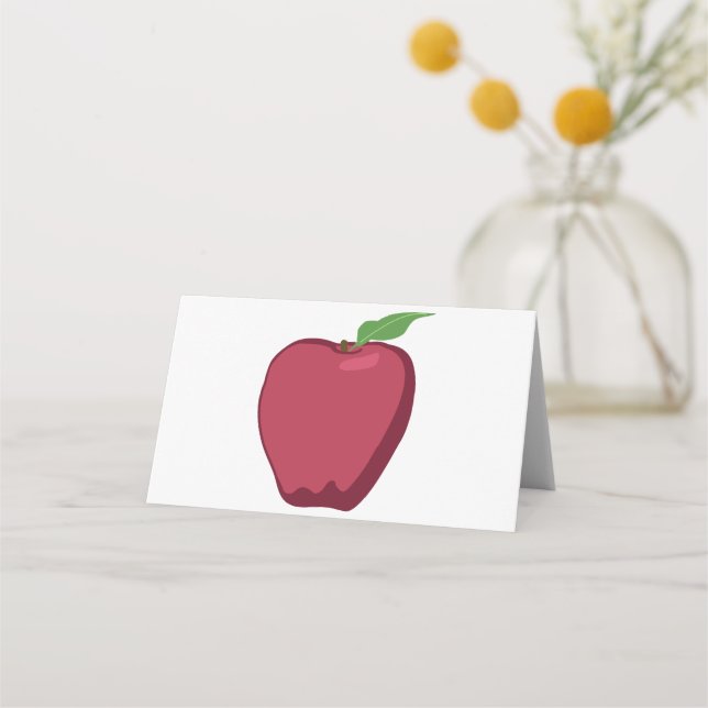 Carte De Placement Pommes (Devant)