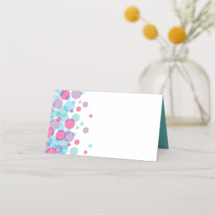 Carte De Placement Prêt pour le Baby shower pop