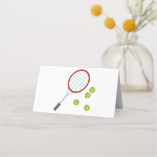 Carte De Placement Racquet et balles