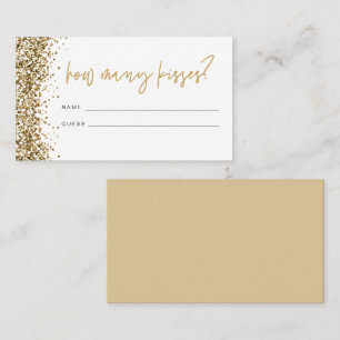 Carte De Placement REGINA Gold Combien de Fêtes des mariées de baiser