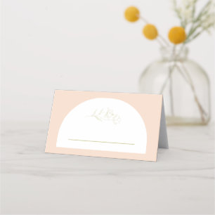 Carte De Placement Retro Fête des mariées Place Card Wedding Party A1