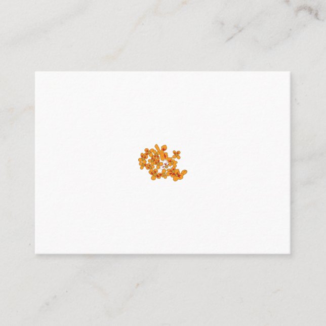 Carte De Placement rouge, gris, orange, brun (Devant)