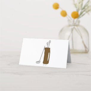 Carte De Placement Sac de golf