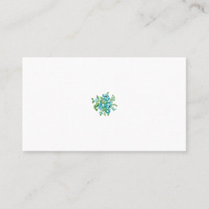 Carte De Placement Style Décoratif, Crème Menthe, Bleu Fontaine, Turq