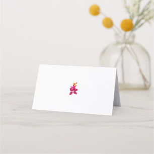 Carte De Placement Style floral, ArtyClick Crimson, Or léger