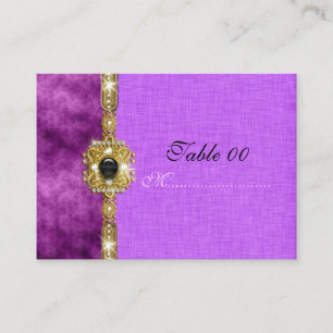 Carte De Placement "sweet sixteen" rose noir 16 ans