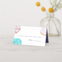 Tableau Mariage de thème Donut