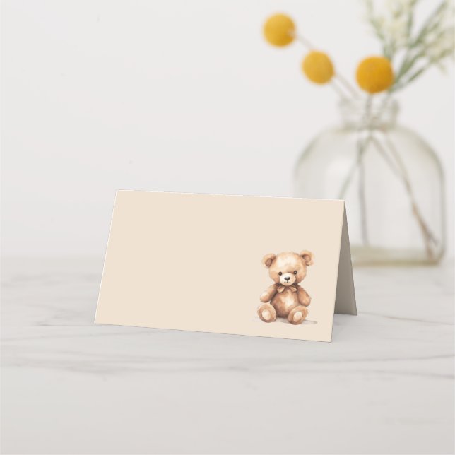 Carte De Placement Teddy Bear (Devant)