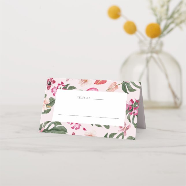 Carte de placement tropicale (Devant)