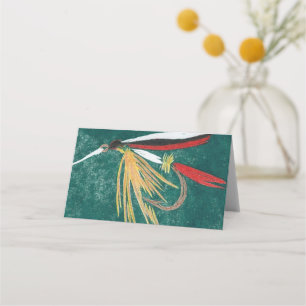 Carte De Placement Truite "Fin" Mouche mouillée mouillée mouillée à m