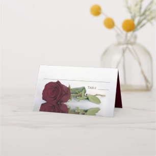 Carte De Placement Un mariage élégant pour Rose de Bourgogne